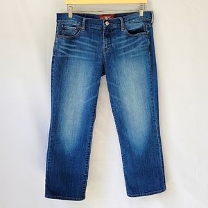Lucky Brand Sweet 'n Crop Jeans Medium Wash Size 8